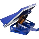 Edmolift Dvižno-nagibna naprava, G-plošča, nagibanje preko daljše strani, širina 1300 mm, za viličarja z opornimi kolesci | Shoptok.si