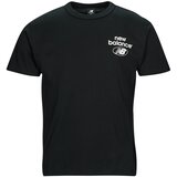 New Balance Majice s kratkimi rokavi Essentials Logo T-Shirt Črna Cene