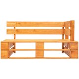  Kutna vrtna sofa od paleta boja meda od impregnirane borovine | shoptok.hr
