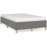The Living Store Posteljni okvir temno siv 120x200 cm blago - Posteljni Okvir, (21523999) | Shoptok.si
