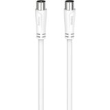 Hama 205046 3 m antenski koaksialni kabel, bel, 90 dB | Shoptok.si