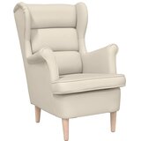  Fotelja bijela 74x84x100 cm lan | shoptok.hr
