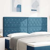  Uzglavlje Tamno plava 200 cm Baršun | shoptok.hr