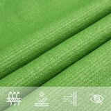  Jedro za zaštitu od sunca 160 g/m² svjetlozeleno 5 x 5 m HDPE | shoptok.hr