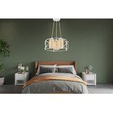 Opviq Dratkruh Glass - White, Yellow WhiteYellow Chandelier Cene
