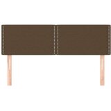  Uzglavlja 2 kom tamnosmeđa 72 x 5 x 78/88 cm od tkanine | shoptok.hr