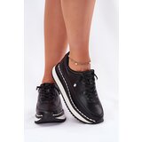 Big Star Women's Leather Sneakers On Platform Cijene