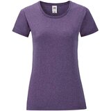 Fruit Of The Loom Purple Iconic women's t-shirt in combed cotton | Shoptok.si