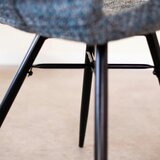 MID.YOU SET STOLOV, tekstil modra | Shoptok.si