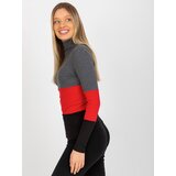 RELEVANCE Blouse-RV-BZ-8465-1.86P-grey-black | Shoptok.si
