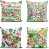 Minimalist Cushion Covers Komplet 4 prevlek za vzglavnik Naturia, 45 x 45 cm Cene