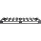  Okvir za krevet od paleta od masivne borovine sivi 90 x 200 cm | Eponuda.com