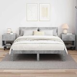  Nočna omarica 2 pcs Betonsko siva 40,5 x 40 x 48 cm, (5000160443) | Shoptok.si