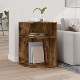  Stranska miza Dimljeni oreh 39,7 x 39,7 x 60 cm Konstruiran les, (5000201802) | Shoptok.si
