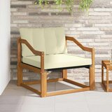  Set vanjskih sofa Čvrsto drvo akacije i Textilene Prirodna | shoptok.hr