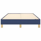  Okvir za krevet s oprugom plava 120x200 cm tkanina | Eponuda.com