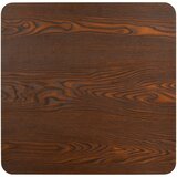Bistro stol tamnosmeđi 60 x 60 cm MDF | shoptok.hr