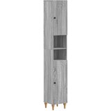  Set kupaonskih ormara od 2 dijela ALKMAAR Siva Sonoma | shoptok.hr
