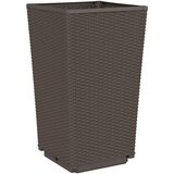  Vrtne sadilice 4 kom smeđe 32,5 x 32,5 x 57 cm od PP-a | Eponuda.com