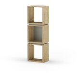 Marckeric Zelena/u prirodnoj boji biblioteka u dekoru hrasta 32x99,5 cm Lofty – | shoptok.hr