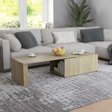 vidaXL Klubska mizica sonoma hrast 150x50x35 cm iverna plošča Cene
