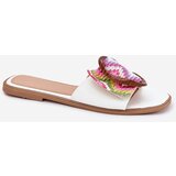 Boto Women's Flat Sandals With Decorative Buckle White Luwam | Shoptok.si