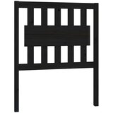  Uzglavlje za krevet crno 80 5 x 4 x 100 cm od masivne borovine | shoptok.hr