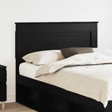  Uzglavlje s uzglavljem Crni hrast 135 cm Konstruirano drvo | shoptok.hr