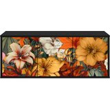  ormar za montažu na zid GENNEP 102 x 33 x 40 cm Crni hrast | shoptok.hr