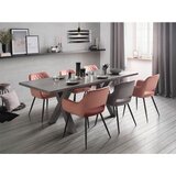 Mömax oblazinjeni stol serafina, siva | Shoptok.si