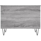  Stolić za kavu boja hrasta 60 x 44,5 x 45 cm konstruirano drvo | Shoptok.si