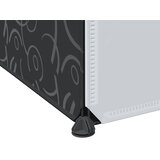  Modularni ormar s 9 odjeljaka 109x36,5x143 cm crno-bijeli | shoptok.hr