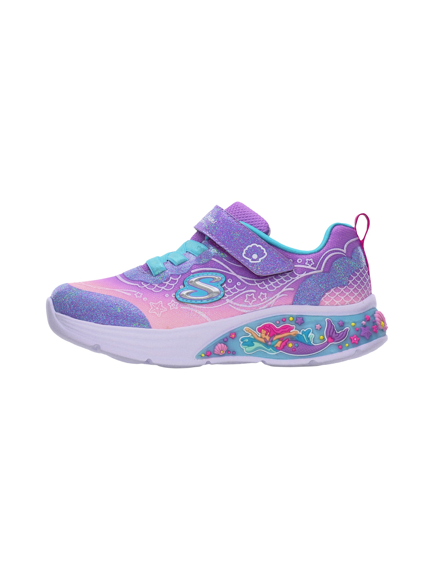 Skechers Superge 'MY DREAMERS - LIL MERMAID' azur / lila / roza / srebrna Cene