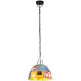  Industrijska viseća svjetiljka 25 W šarena okrugla 31 cm E27 | shoptok.hr