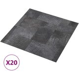  Samoljepljive Pločice za Pod 30 5 x 30 5 cm 20 pcs PVC - Drvena struktura siva | shoptok.hr