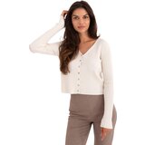 Passione moda Sweater-PM-SW-R1639.27-ecru | Shoptok.si