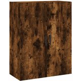  Visoka komoda dimljeni hrast 69,5x34x180 cm konstruiranog drva | shoptok.hr