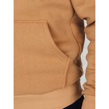 DStreet Bluza męska rozpinana basic z kapturem kamelowa | shoptok.hr