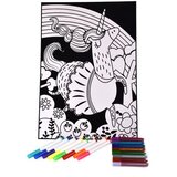 Tooky_Toy tookyland: komplet za barvanje s plišem - samorog, 30x25 cm Cene