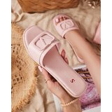 Resti Cartec eco-leather women's powder slippers - Footwear | Shoptok.si