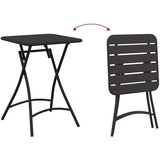 Bistro set 3 pcs Antracit Čelik | shoptok.hr