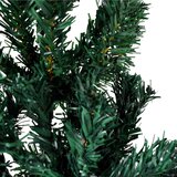  Tanka umjetna polovica božićnog drvca sa stalkom zelena 180 cm | shoptok.hr
