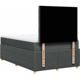  Krevet s oprugama i madracem tamnosivi 120 x 200 cm od tkanine | shoptok.hr