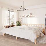 Maison Chic Posteljni okvir - Dvoposteljna postelja - Zakonska postelja iz trdne borovine 200x200 cm-J5114, (21771146) | Shoptok.si
