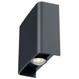 Braytron spoljna zidna led lampa 2X1W 3IN1 siva | Eponuda.com