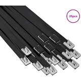  Veza za kabel 25 kom. 7,9 x 450 mm Crna | shoptok.hr