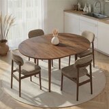 Hanah home Razvlačivi trpezarijski sto, 100x75x100cm, Smeđa Cijene