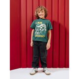 Sinsay Pamučna majica s printom mačke | shoptok.hr