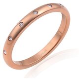 Freelook ženski roze zlatni prsten od hirurškog Čelika m ( frj.3.9001.m.3 ) | ePonuda.com