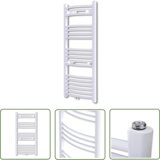 The Living Store Kopalniški cevni radiator za centralno ogrevanje zaobljen 600x1160 mm - Cevni Radiator, (21745138) | Shoptok.si
